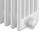 Acova Vuelta 1000W 3-Column Electric Radiator 323mm x 962mm White 3412BTU