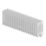 Acova Vuelta 1000W 3-Column Electric Radiator 323mm x 962mm White 3412BTU