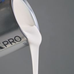 LickPro 1Ltr Pure Brilliant White Satin Water-Based Trim Paint