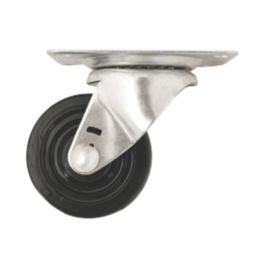 Essentials Heavy Duty Swivel Castor 75mm Black