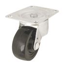 Essentials Heavy Duty Swivel Castor 75mm Black