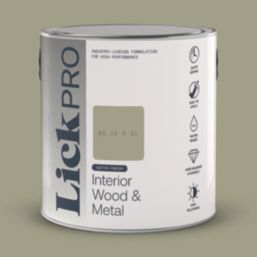 LickPro 2.5Ltr BS12B21 Satin Water-Based Trim Paint