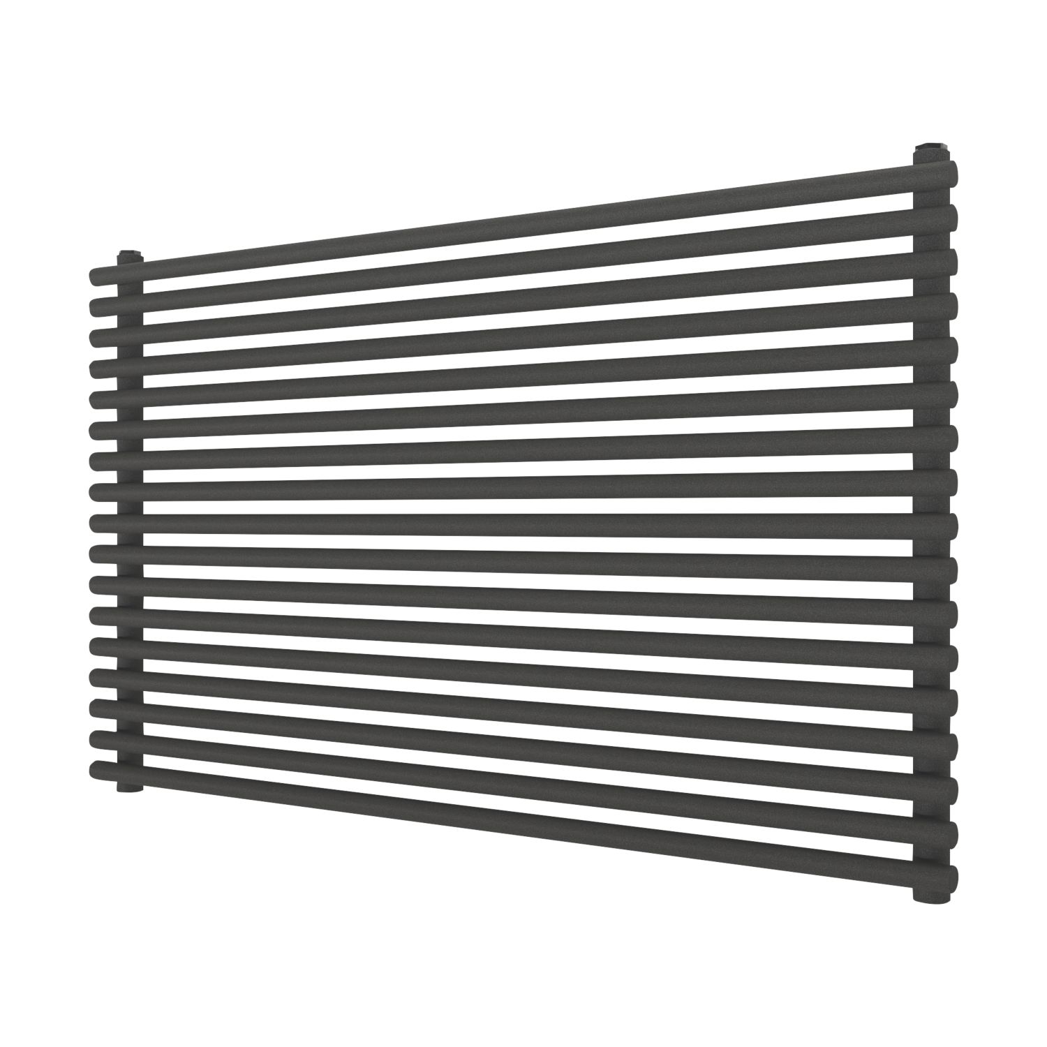 Ximax Gamba 610mm x 1000mm 2348BTU Anthracite Horizontal Designer Radiator (783TP)