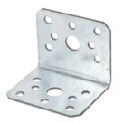 Sabrefix Heavy Duty Angle Brackets Stainless 60mm x 50mm 10 Pack