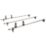 Van Guard VG245-3 Peugeot Boxer 2006 on ULTI Van Roof Bars 1750mm