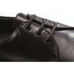 Sterling Steel Cushion Sole Size 7  Black  Steel Toe Cap  Safety Shoes