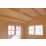 Shire Kinver 13 ' 6"  x 14' (Nominal) Apex Timber Log Cabin