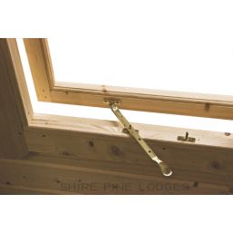 Shire Kinver 13 ' 6"  x 14' (Nominal) Apex Timber Log Cabin