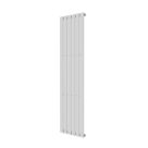 Flomasta  1800mm x 452mm 2598BTU White Vertical Designer Radiator