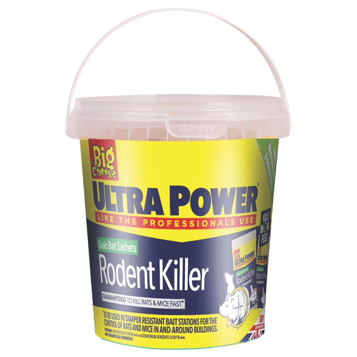 The Big Cheese Ultra Power Rodent Grain Sachet 20g 7 Pack (784CR)