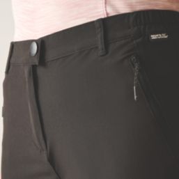 Regatta Highton II Womens Stretch Trousers Black Size 10 33" L