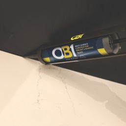 OB1  Multi-Purpose Sealant & Adhesive Black 290ml