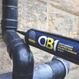 OB1  Multi-Purpose Sealant & Adhesive Black 290ml