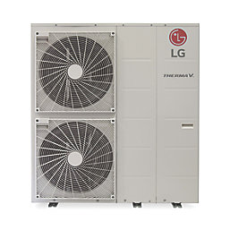 LG Therma V R32 S Series 12kW Air-Source Heat Pump Kit 225Ltr