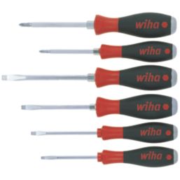 Wiha SoftFinish Mixed  Trade Screwdriver Set 6 Pieces
