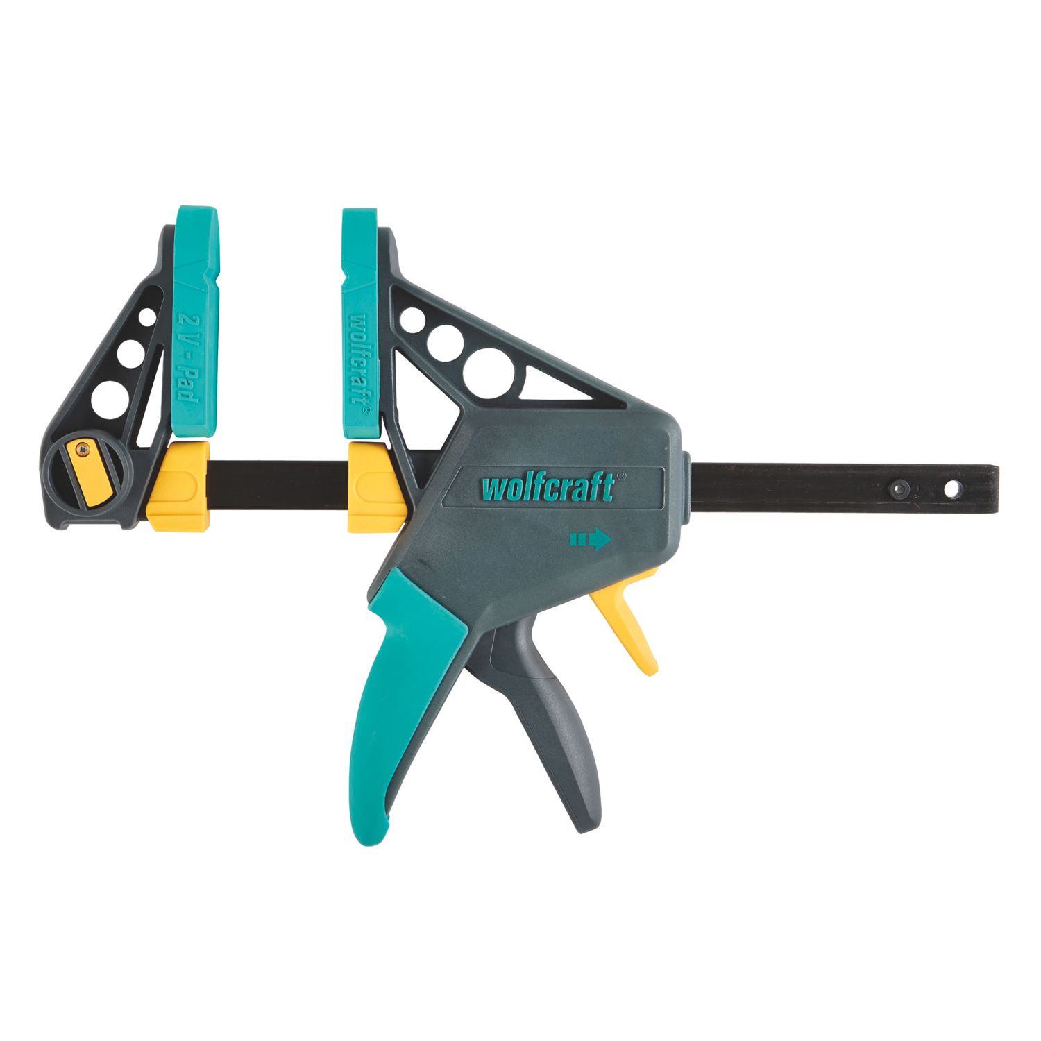 Wolfcraft EHZ PRO 100-150 One-Handed Clamp 6" (150mm) (784RG)