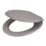 Pilica Soft-Close Toilet Seat Moulded Wood Grey