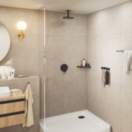 Hansgrohe Vernis Blend  Shower Arm Matt Black 100mm x 26mm