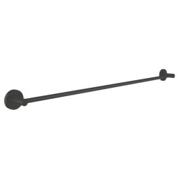 Grohe Start Gluable Towel Bar Matt Black 854mm x 60mm x 54mm