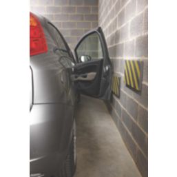 Mottez  Black / Yellow Protective Foam Strips 25mm x 250mm x 500mm 2 Pack