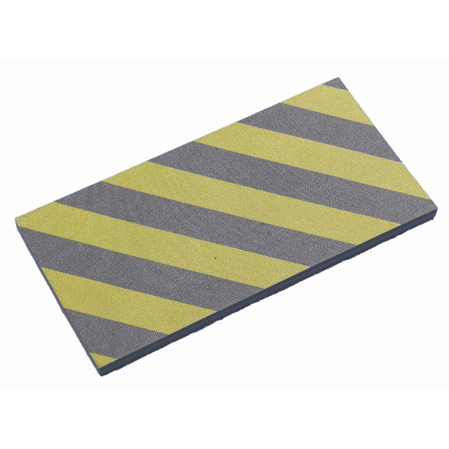 Mottez Black / Yellow Protective Foam Strips 25mm x 250mm x 500mm 2 Pack (785AP)