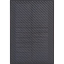 Luceco Aries Outdoor LED Solar Wall Light With PIR Sensor Slate Grey 600lm