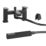 Highlife Bathrooms Fife Matt Black 127mm Deck Mounted Dual Control Manual Shower Mixer Tap