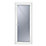 Crystal  Fully Glazed 1-Obscure Light RH White uPVC Back Door 2090mm x 920mm