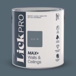 LickPro Max+ 2.5Ltr Blue 06 Eggshell Emulsion  Paint