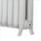 Arroll 549mm x 946mm 3480BTU White Cast Iron 2 Column Radiator