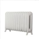 Arroll 549mm x 946mm 3480BTU White Cast Iron 2 Column Radiator