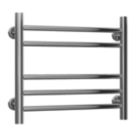 Reina 430mm x 500mm 621BTU Stainless Steel Flat Designer Towel Radiator