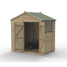 Forest Beckwood 7' x 5' (Nominal) Apex Shiplap Timber Shed