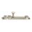 Smith & Locke Straight Door Bolt Satin Nickel 100mm