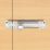 Smith & Locke Straight Door Bolt Satin Nickel 100mm