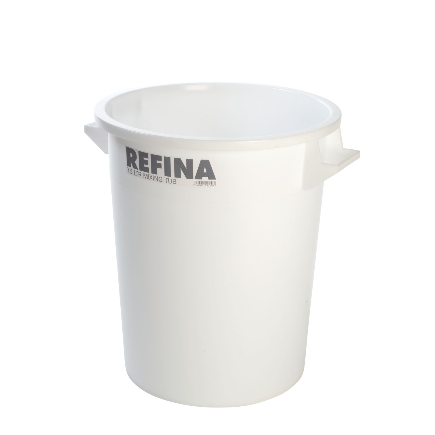 Refina Plastic Mixing Tub White 75Ltr (785RG)