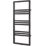 Towelrads 1200mm x 500mm 1871BTU Black Flat Designer Towel Radiator