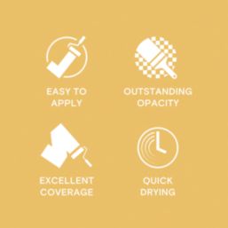 LickPro  5Ltr Yellow 03 Vinyl Matt Emulsion  Paint