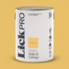 LickPro  5Ltr Yellow 03 Vinyl Matt Emulsion  Paint