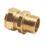 Pegler  Brass Compression Adapting Male Coupler 15mm x 1/2"