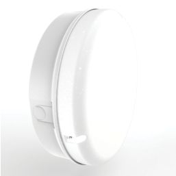 Luceco Mosi Indoor & Outdoor Maintained Emergency Round LED Bulkhead White 12W 1150lm