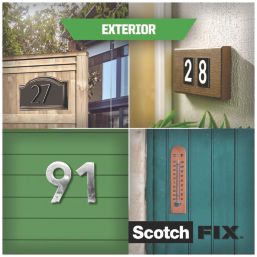 Scotch Scotch-Fix 411-1950-P Exterior Mounting Tape Black 5m x 19mm