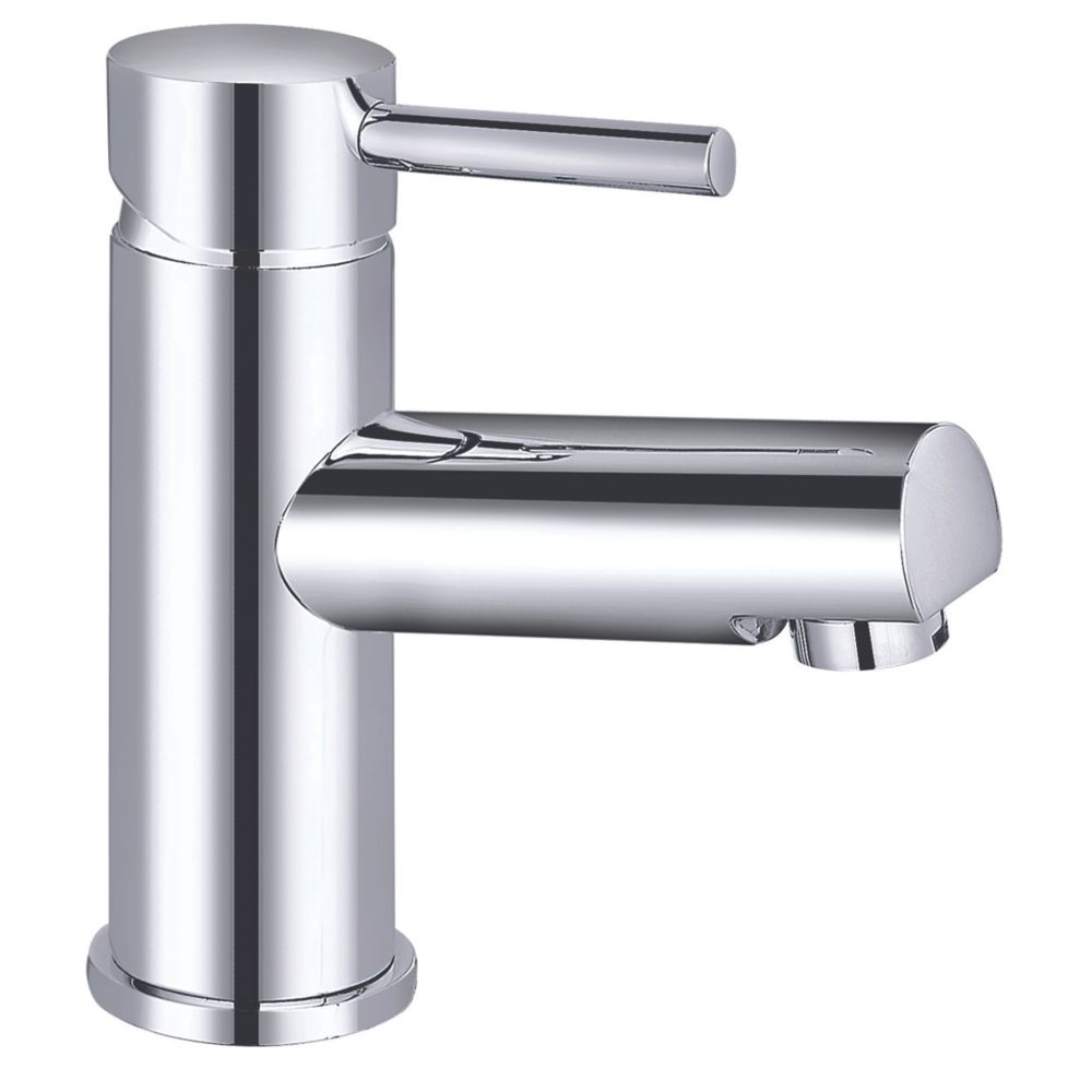 ETAL Juke Mono Basin Mixer Tap Polished Chrome | Basin Taps | Screwfix.com