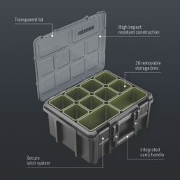 Bunker Large Deep  Organiser 13.07" x 7.28"