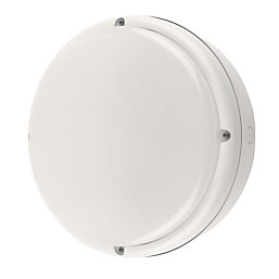 Philips Ledinaire Indoor & Outdoor Round LED Bulkhead With Microwave Sensor White 19W 1700lm