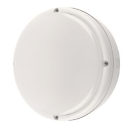 Philips Ledinaire Indoor & Outdoor Round LED Bulkhead With Microwave Sensor White 19W 1700lm