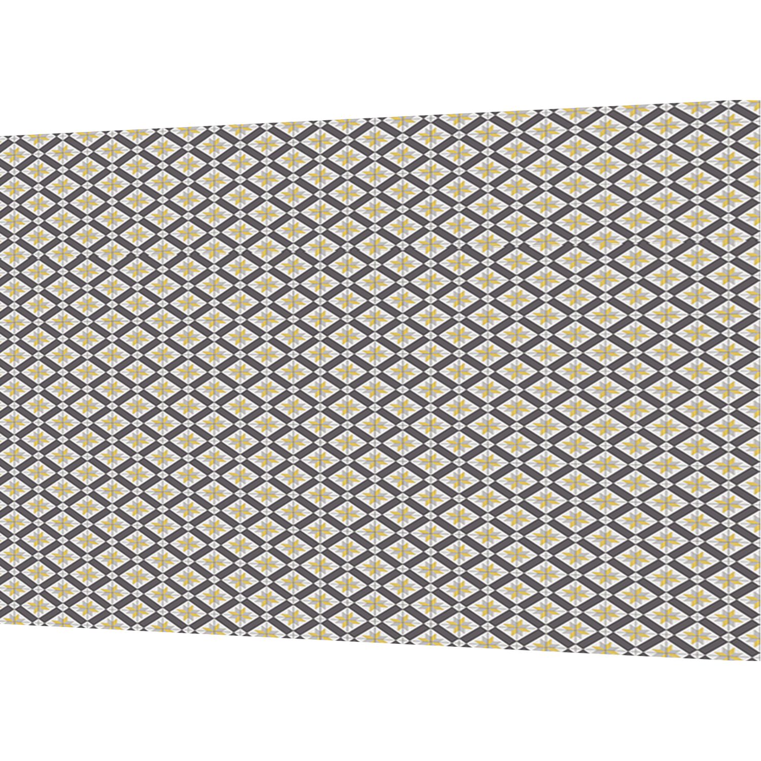 Splashwall Blue/Yellow Alloy Splashback 600mm x 800mm x 4mm (786RJ)