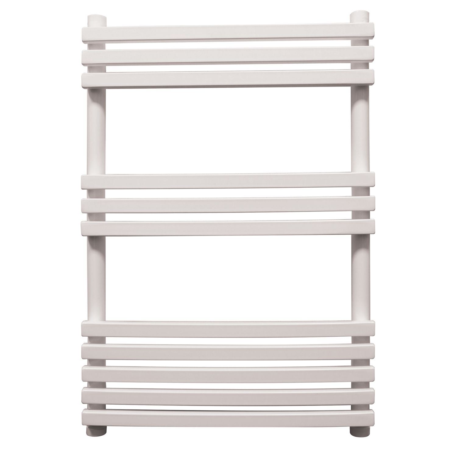 Towelrads 750mm x 500mm 1272BTU White Flat Designer Towel Radiator (786RY)