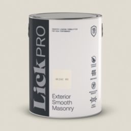 LickPro 5Ltr Smooth Beige 03 Masonry Paint