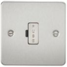 Knightsbridge  13A Unswitched Fused Spur  Brushed Chrome